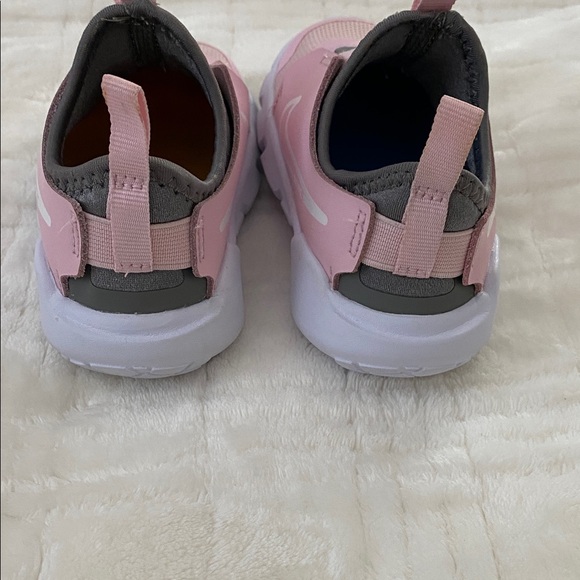 Nike Kids Pink and Gray Slip-On Sneakers - Picture 5 of 6